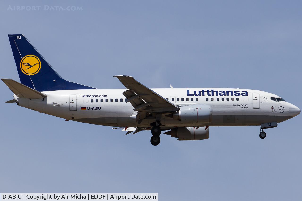 D-ABIU, 1991 Boeing 737-530 C/N 24944, Lufthansa