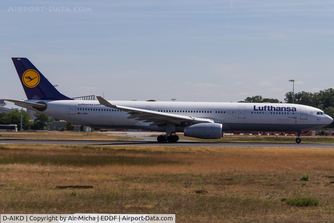 D-AIKD, 2004 Airbus A330-343X C/N 629, Lufthansa