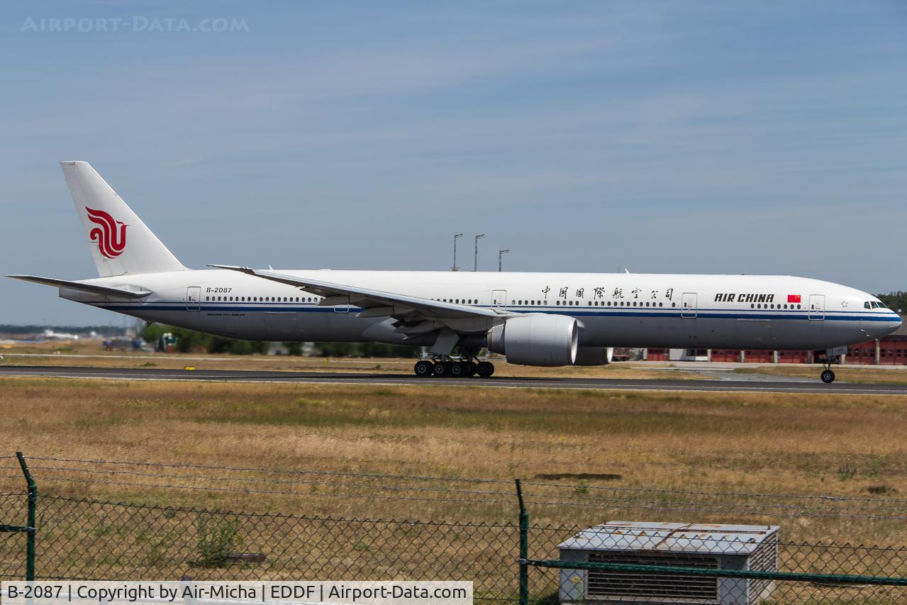 B-2087, 2011 Boeing 777-39L/ER C/N 38672, Air China