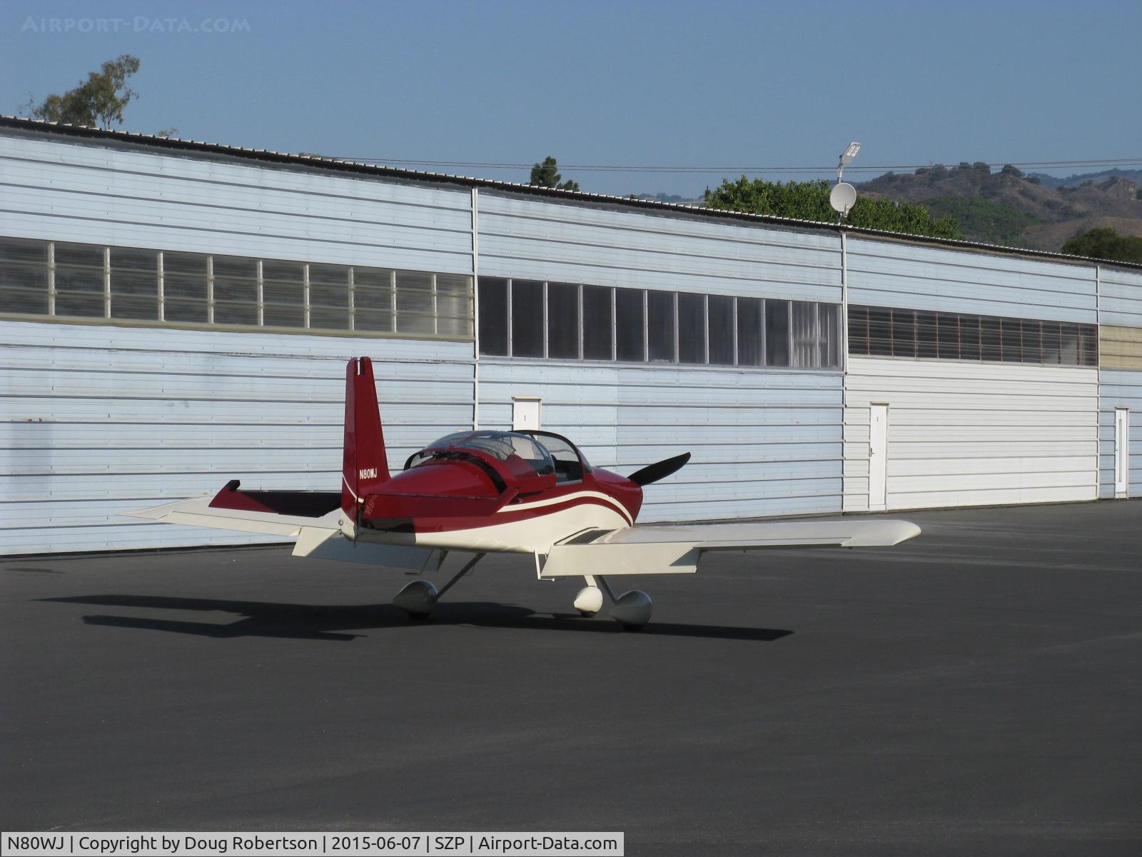 N80WJ, 2014 Vans RV-7A C/N 72575, 2015 Richmond VAN's RV-7A, ECI TITAN IOX-360-A4H1N 191 Hp, beautiful workmanship and finish, warmup taxi