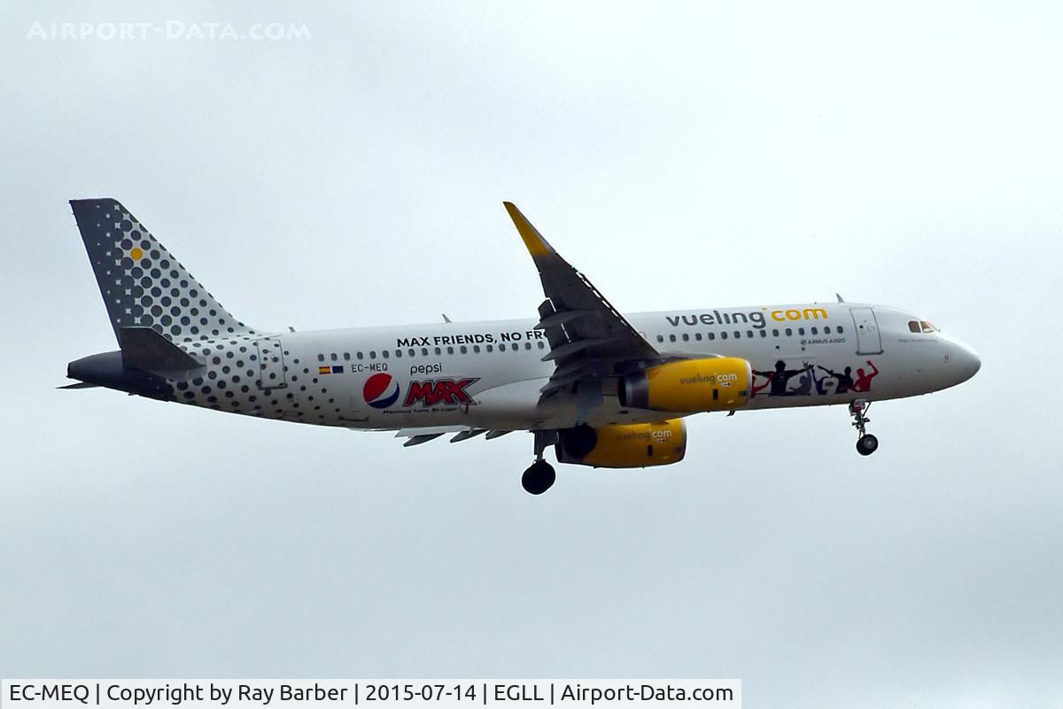 EC-MEQ, 2015 Airbus A320-232 C/N 6483, Airbus A320-232 [6483] (Vueling Airlines) Home~G 14/07/2015