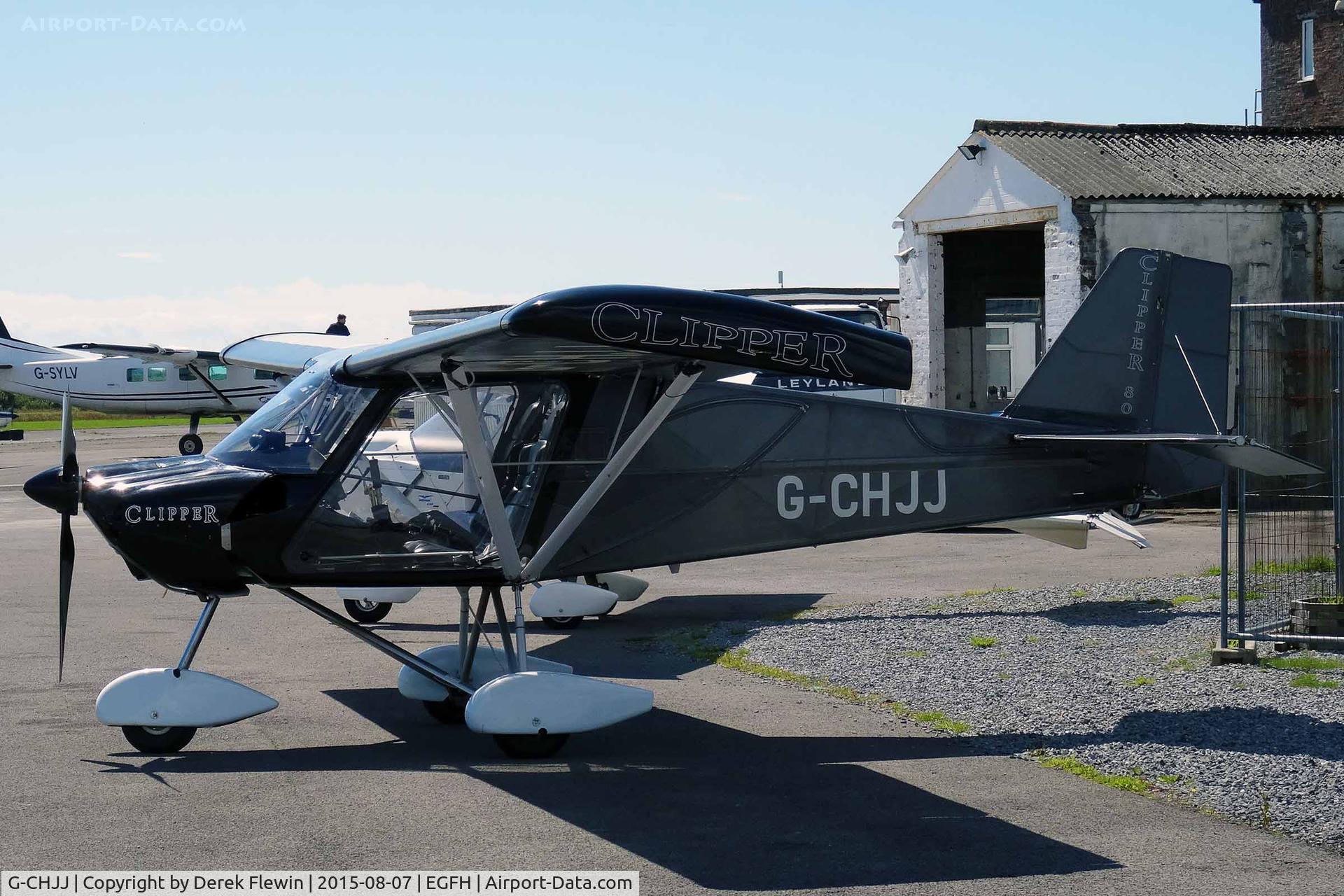G-CHJJ, 2012 Medway Clipper-80 C/N 210712, Clipper-80, new Old Park farm Margam resident, clearly showing the 