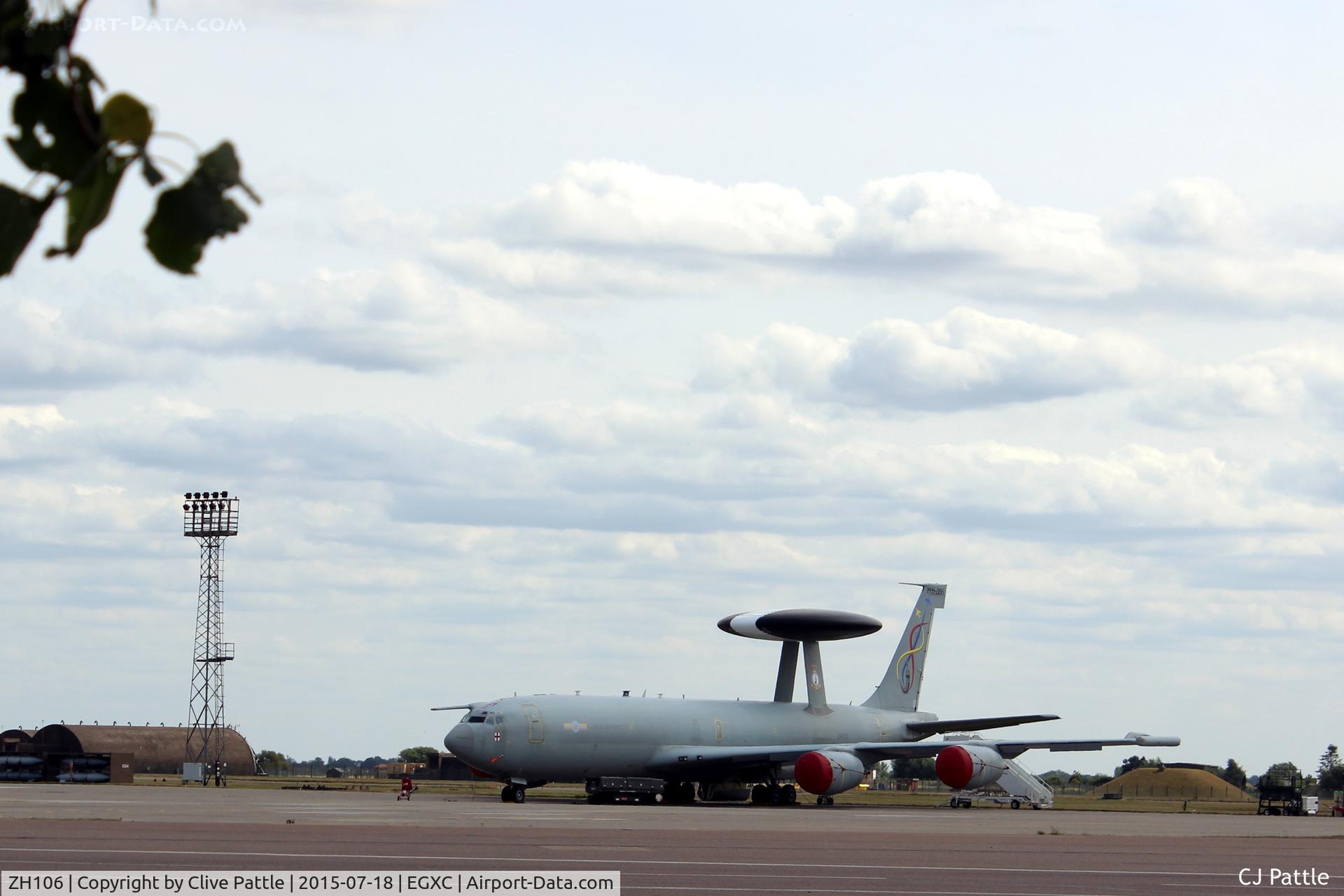ZH106, 1991 Boeing E-3D Sentry AEW.1 C/N 24114, On the apron at RAF Coningsby EGXC