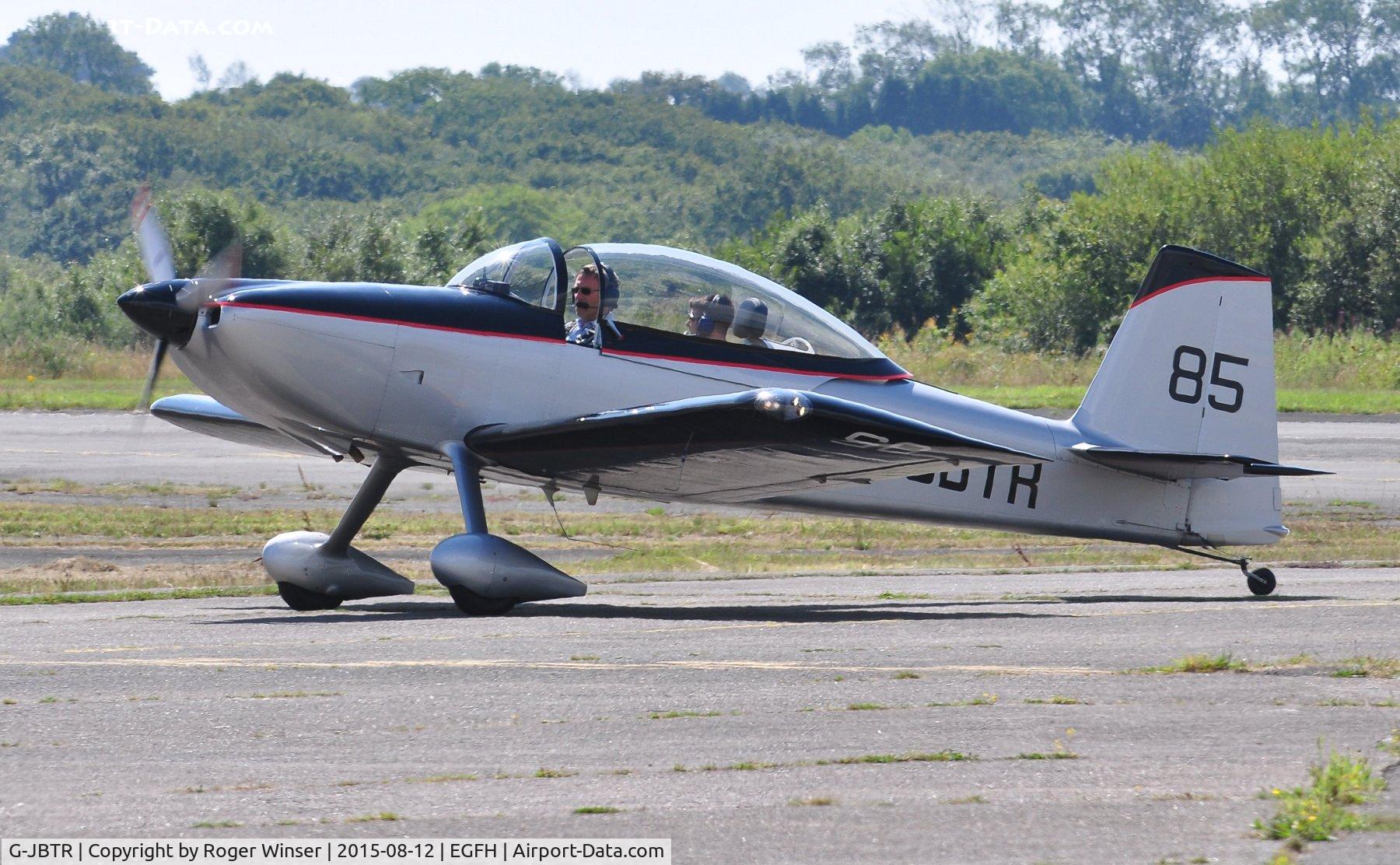 G-JBTR, 2006 Vans RV-8 C/N PFA 303-14562, Visiting Vans RV-8.
