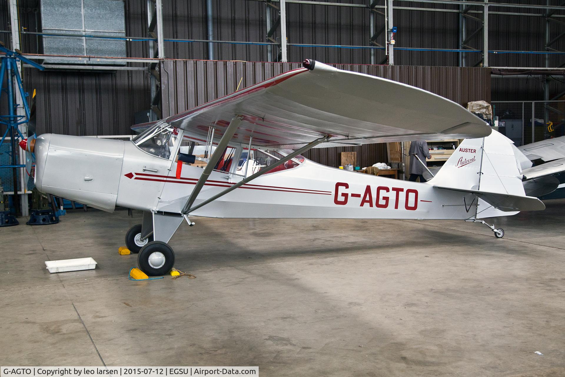 G-AGTO, 1945 Auster J-1 Autocrat C/N 1822, Duxford 12.7.15