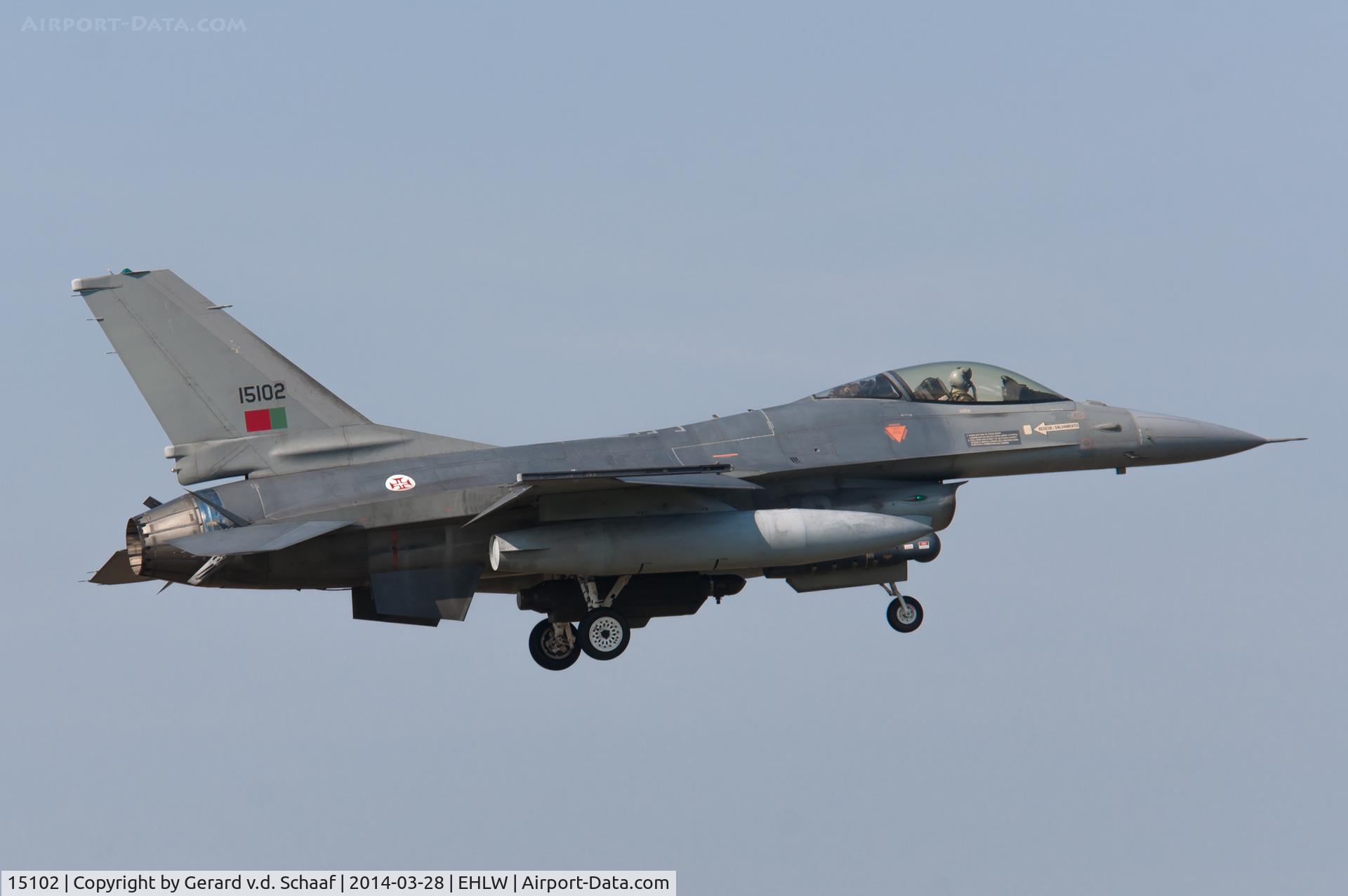 15102, Lockheed F-16AM Fighting Falcon C/N AA-2, Leeuwarden, March 2014