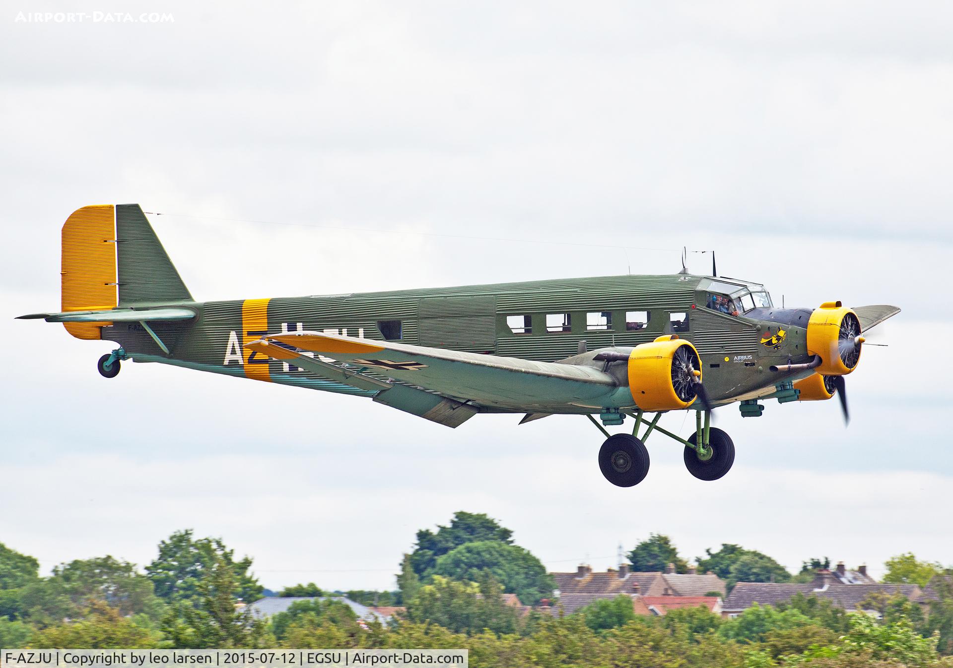 F-AZJU, 1952 Junkers (CASA) 352L (Ju-52) C/N 103, Duxford 12.7.15