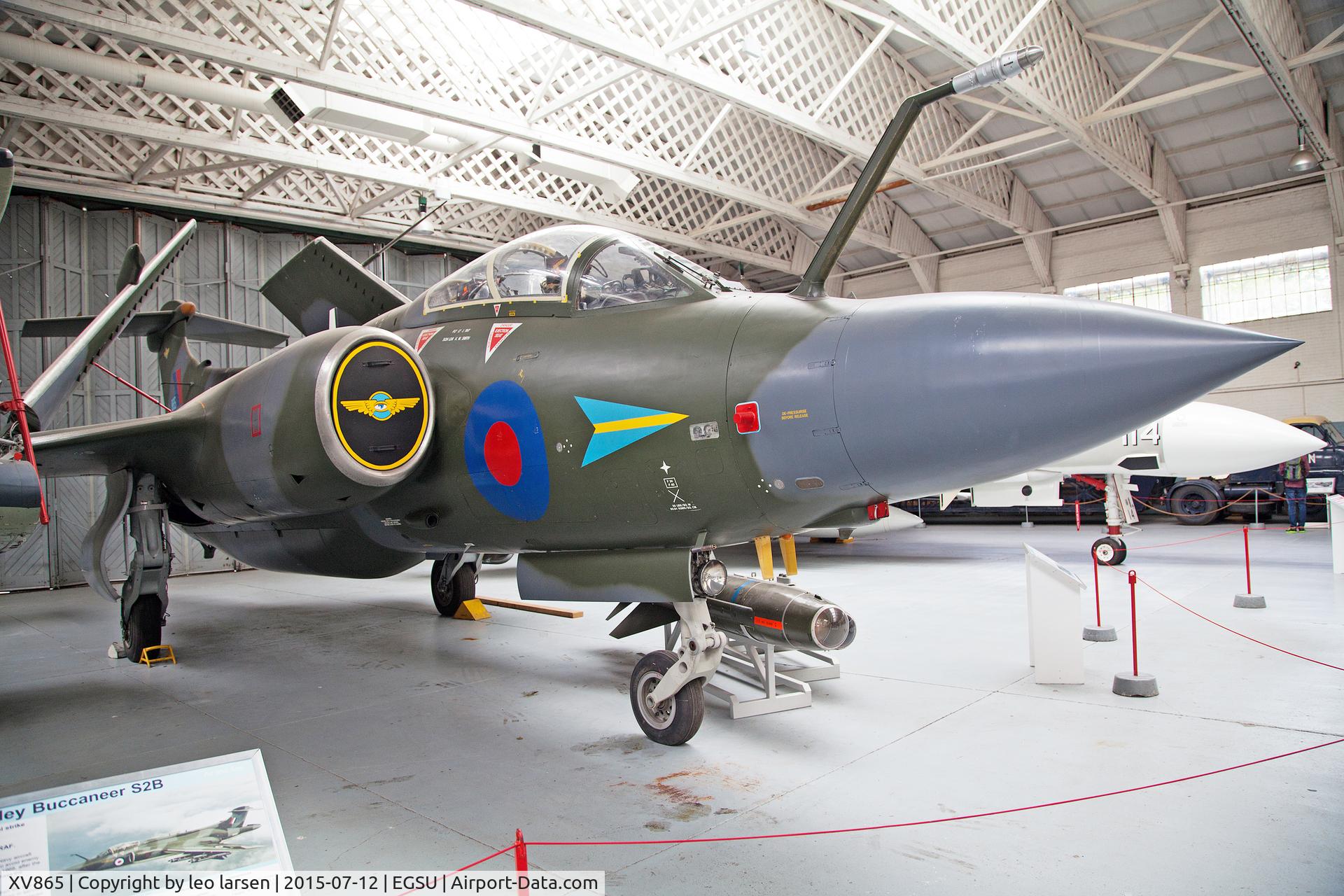 XV865, 1968 Hawker Siddeley Buccaneer S.2B C/N B3-14-67, Duxford 12.7.15
