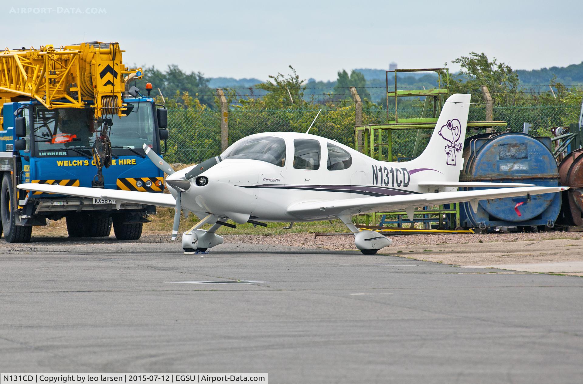 N131CD, 2000 Cirrus SR20 C/N 1031, Duxford 12.7.15