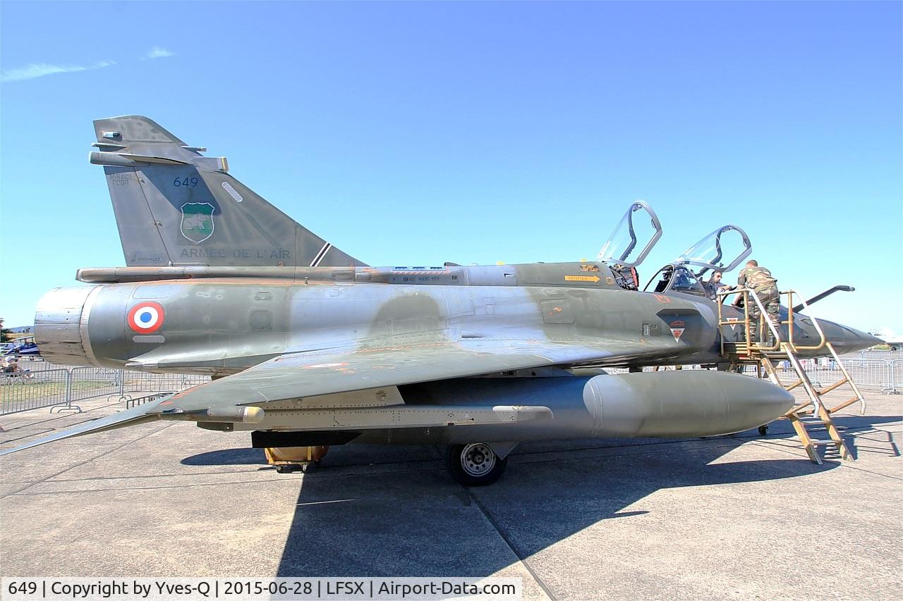 649, Dassault Mirage 2000D C/N 465, Dassault Mirage 2000D (133-XY), Static display, Luxeuil-St Sauveur  Air Base 116 (LFSX) Air show 2015
