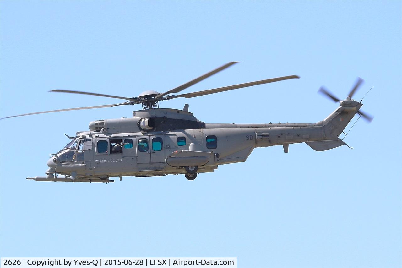 2626, Eurocopter EC-725R2 Caracal C/N 2626, Eurocopter EC-725R2 Caracal, On display, Luxeuil-St Sauveur  Air Base 116 (LFSX) Air show 2015