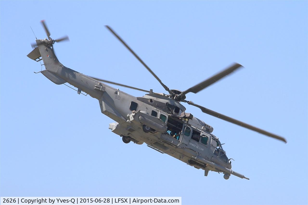 2626, Eurocopter EC-725R2 Caracal C/N 2626, Eurocopter EC-725R2 Caracal, On display, Luxeuil-St Sauveur  Air Base 116 (LFSX) Air show 2015