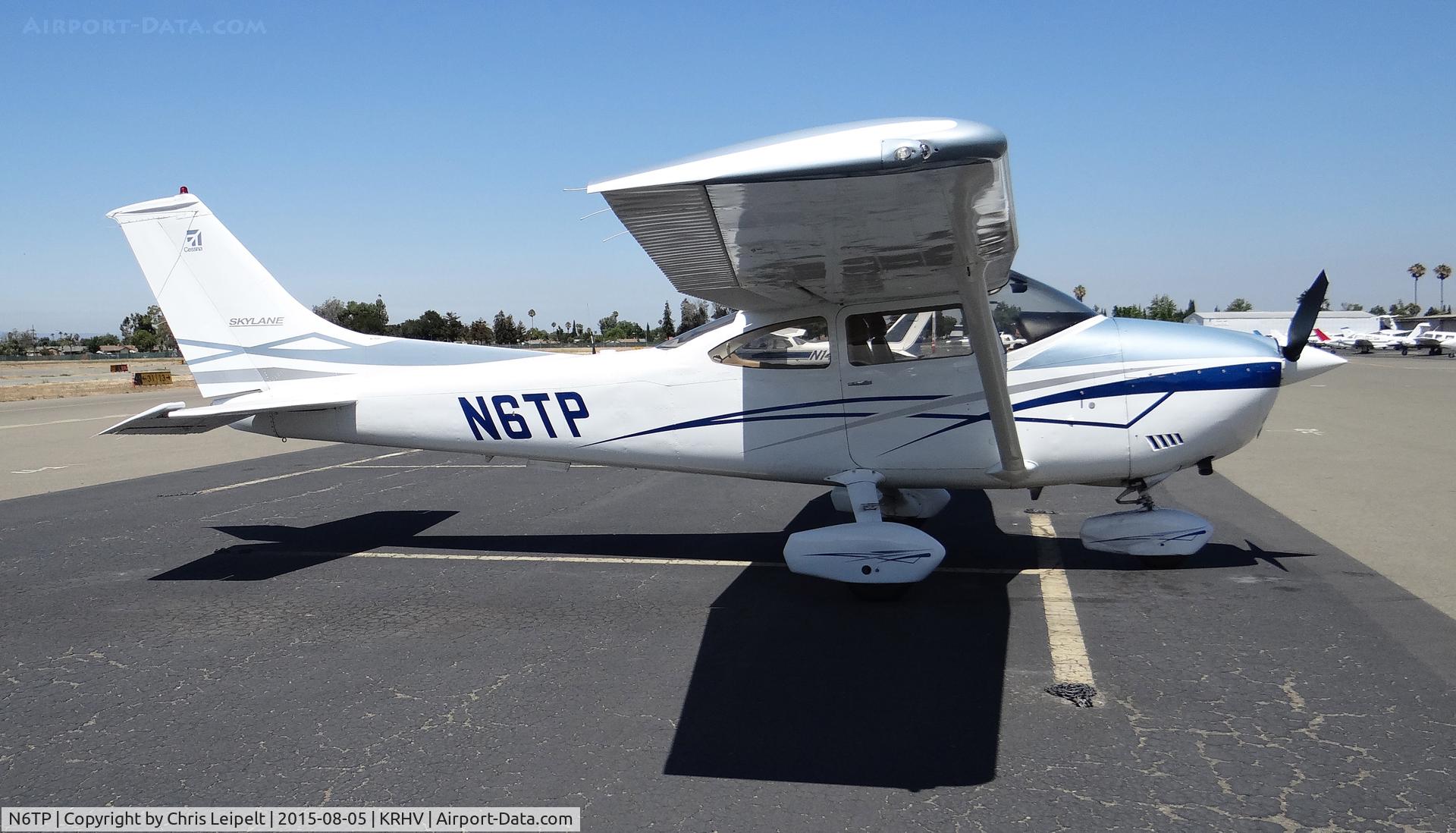 N6TP, Cessna 182P Skylane C/N 18263148, N6TP Travel Partners LLC (Foster City, CA) beautiful Cessna 182P sitting on the transient ramp at Reid Hillview Airport, CA.