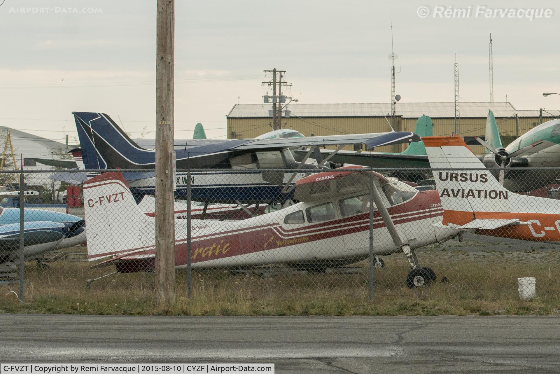 C-FVZT, 1967 Cessna A185E Skywagon 185 C/N 185 1265, Appears to be in the scrap section ...