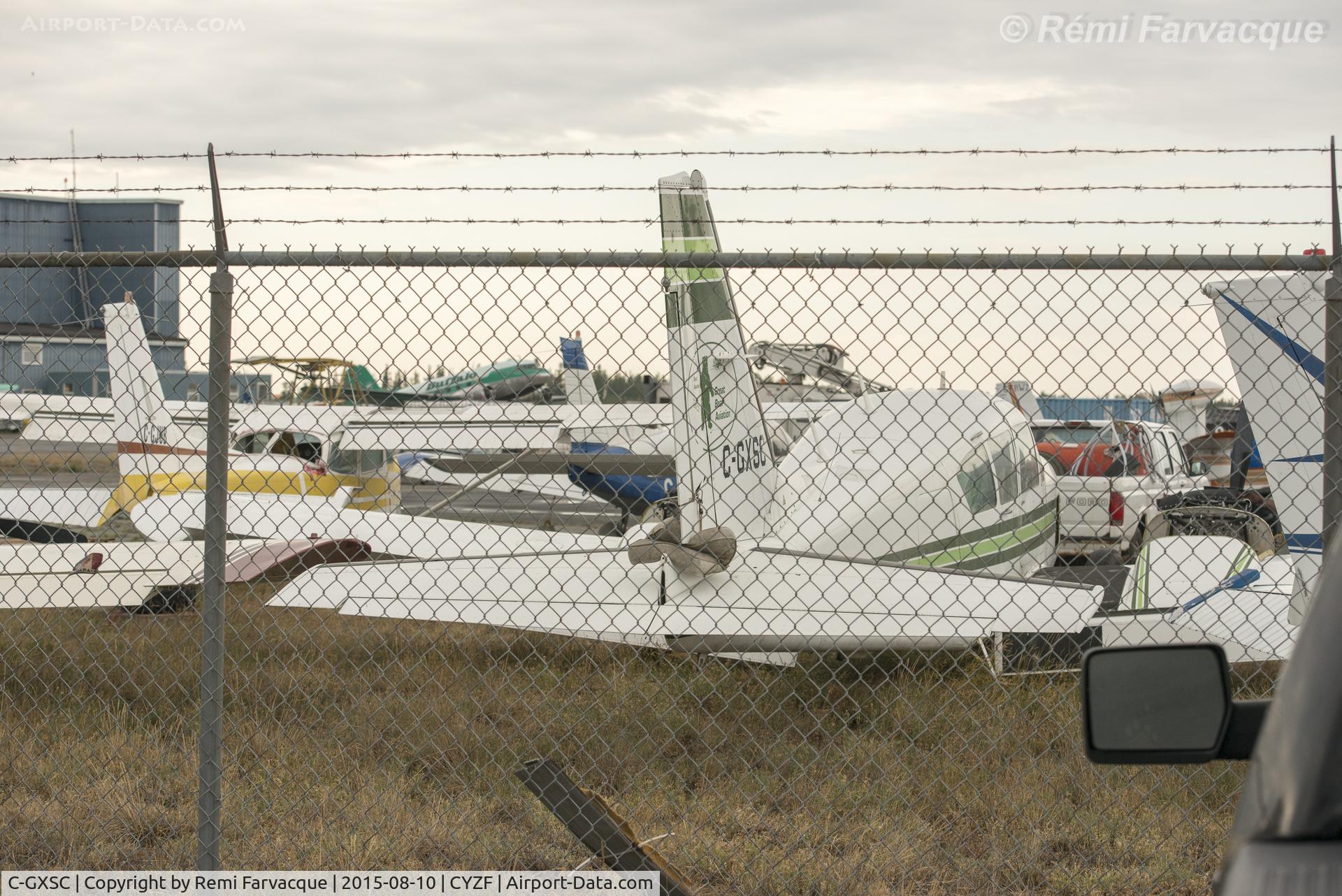 C-GXSC, 1974 Piper PA-23-250 C/N 277554121, In scrap yard area at Ursus Aviation.