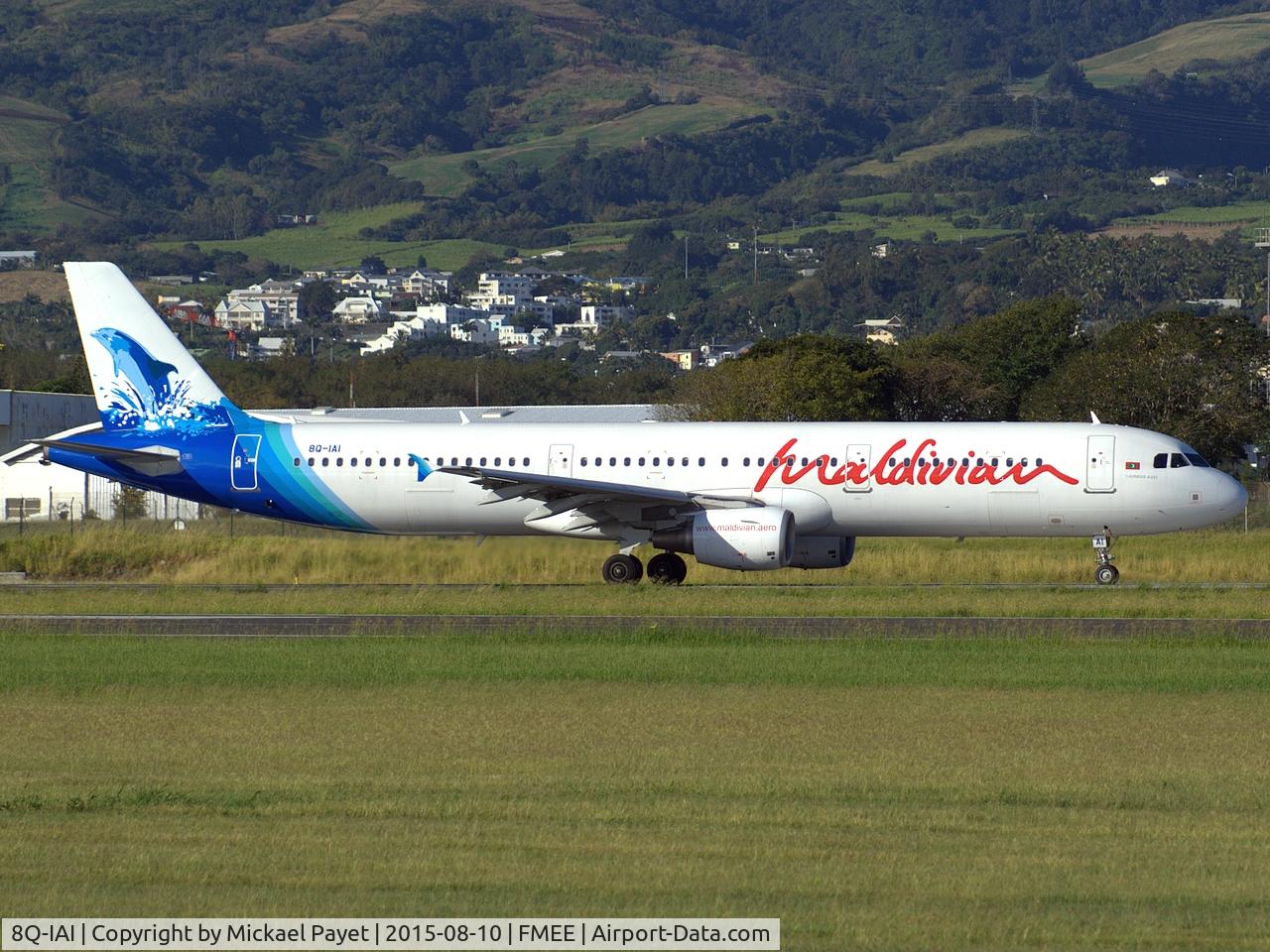 8Q-IAI, 2005 Airbus A321-211 C/N 2599, Back-track rwy 12