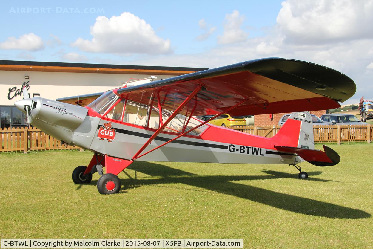 G-BTWL, 1992 Wag-Aero Sport Trainer C/N PFA 108-10893, Wag-Aero Sport Trainer, Fishburn Airfield, August 7th 2015.