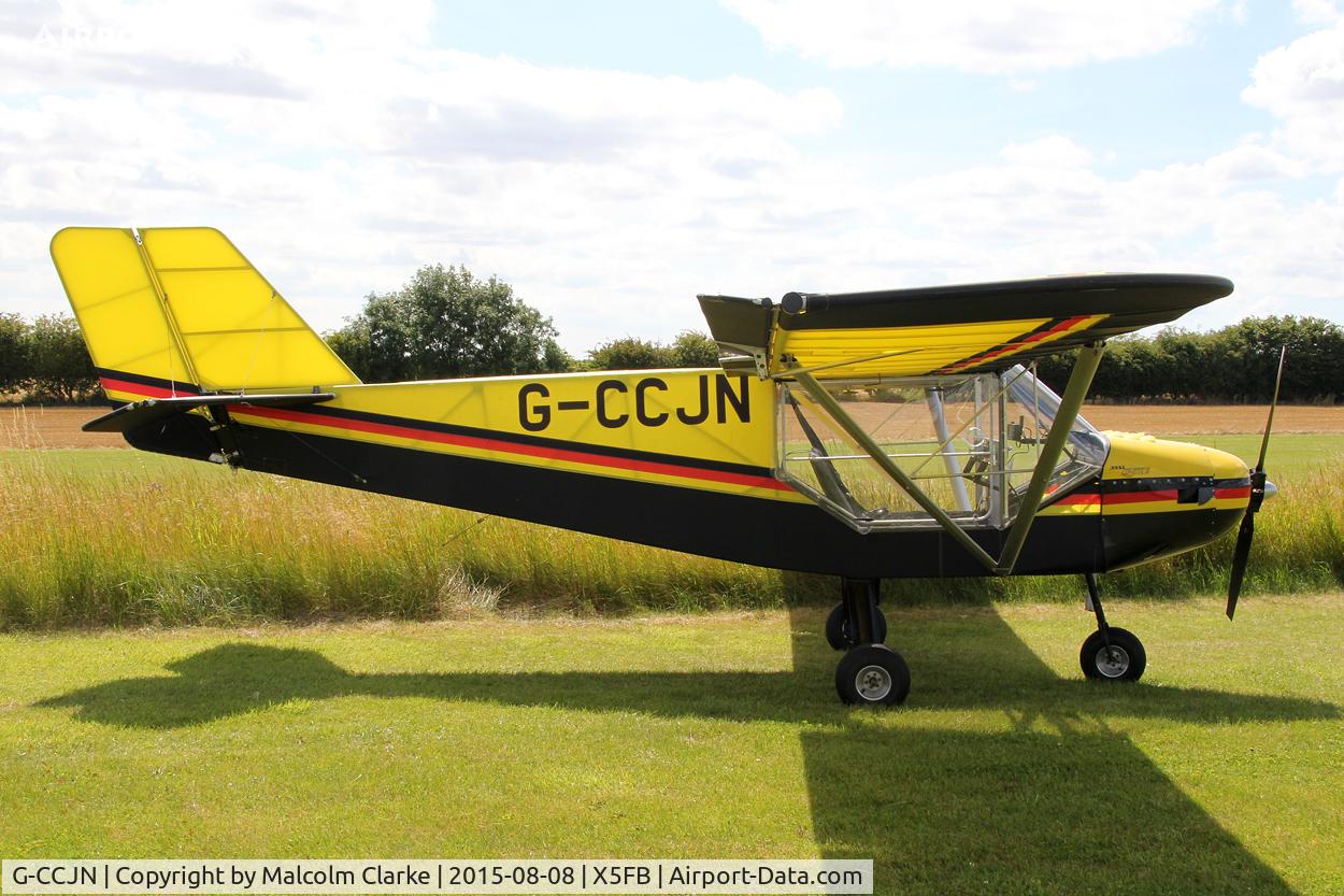 G-CCJN, 2005 Rans S-6ES Coyote II C/N PFA 204-13575, Rans S-6ES Coyote II, Fishburn Airfield, August 8th 2015.