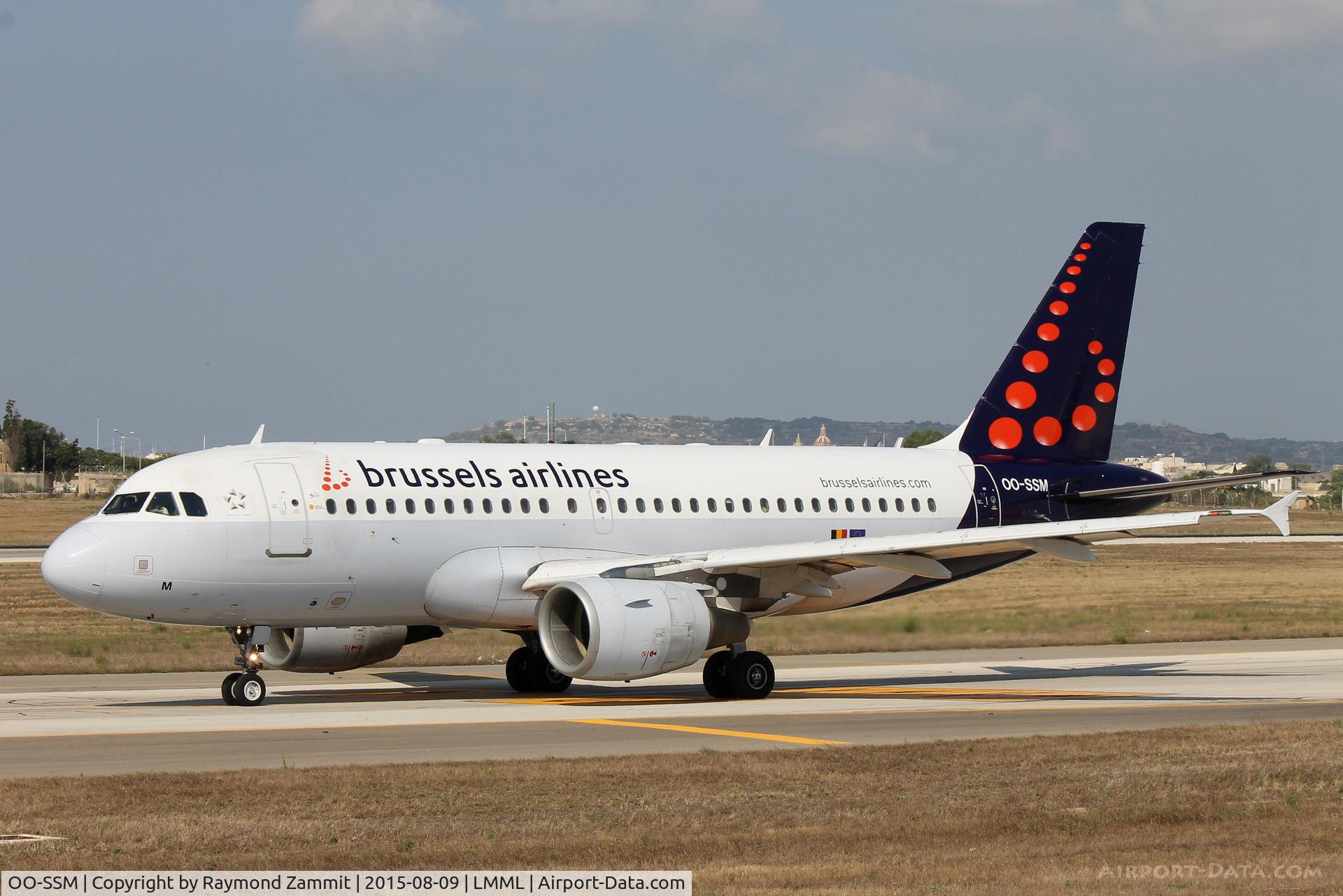 OO-SSM, 2000 Airbus A319-112 C/N 1388, A319 OO-SSM Brussels Airlines
