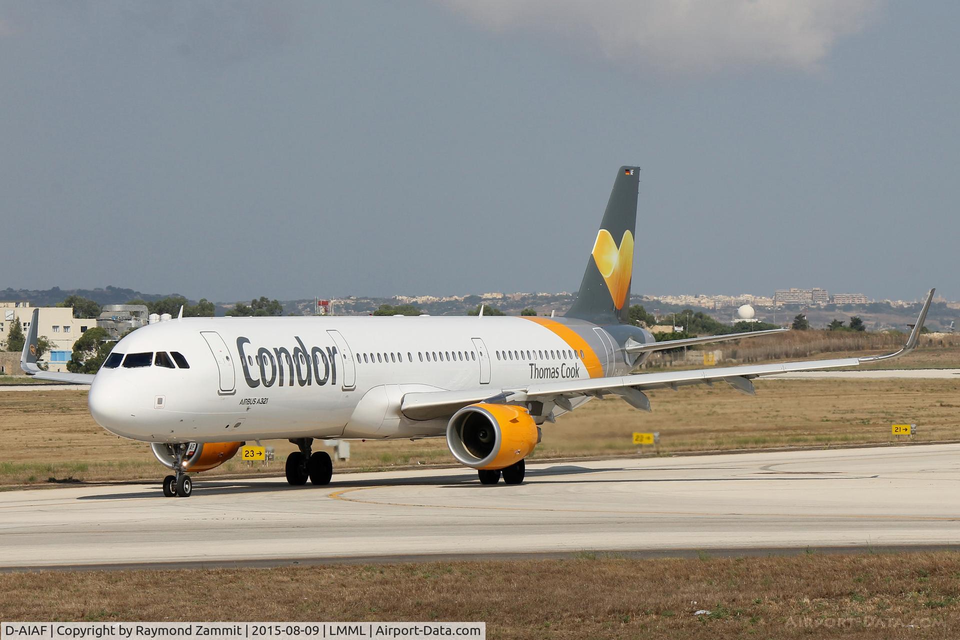 D-AIAF, 2015 Airbus A321-211 C/N 6459, A321 D-AIAF Condor