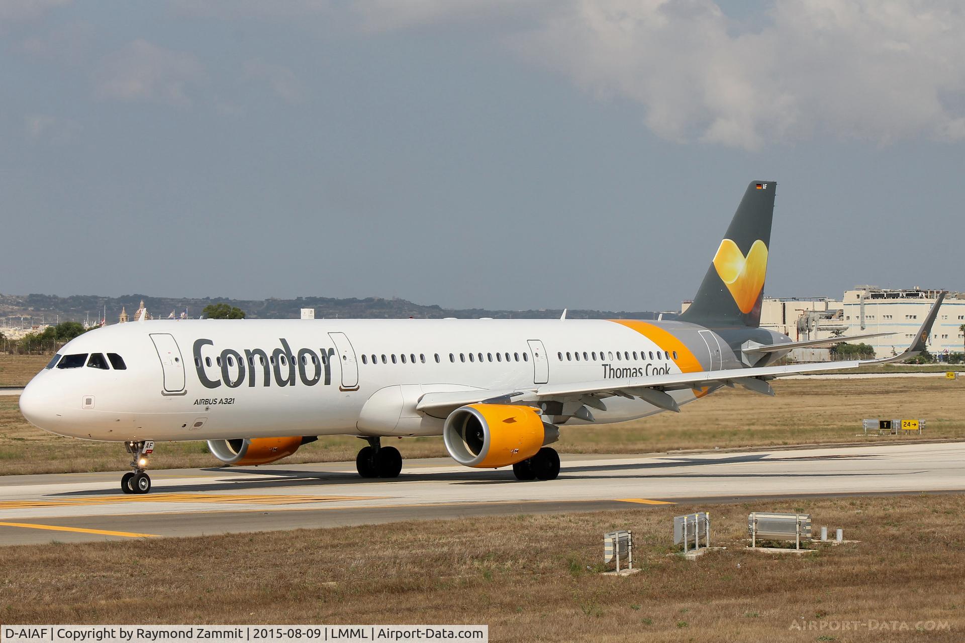 D-AIAF, 2015 Airbus A321-211 C/N 6459, A321 D-AIAF Condor