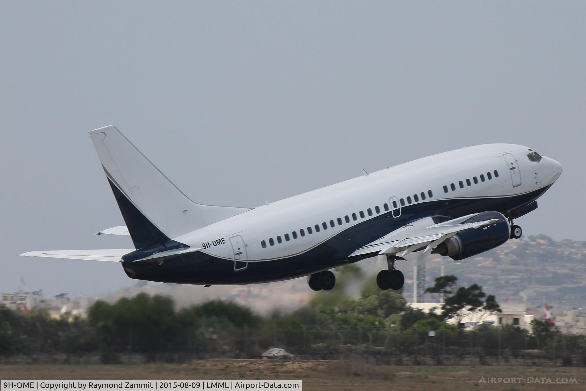9H-OME, 1991 Boeing 737-505 C/N 24274, B737-500 9H-OME Air X