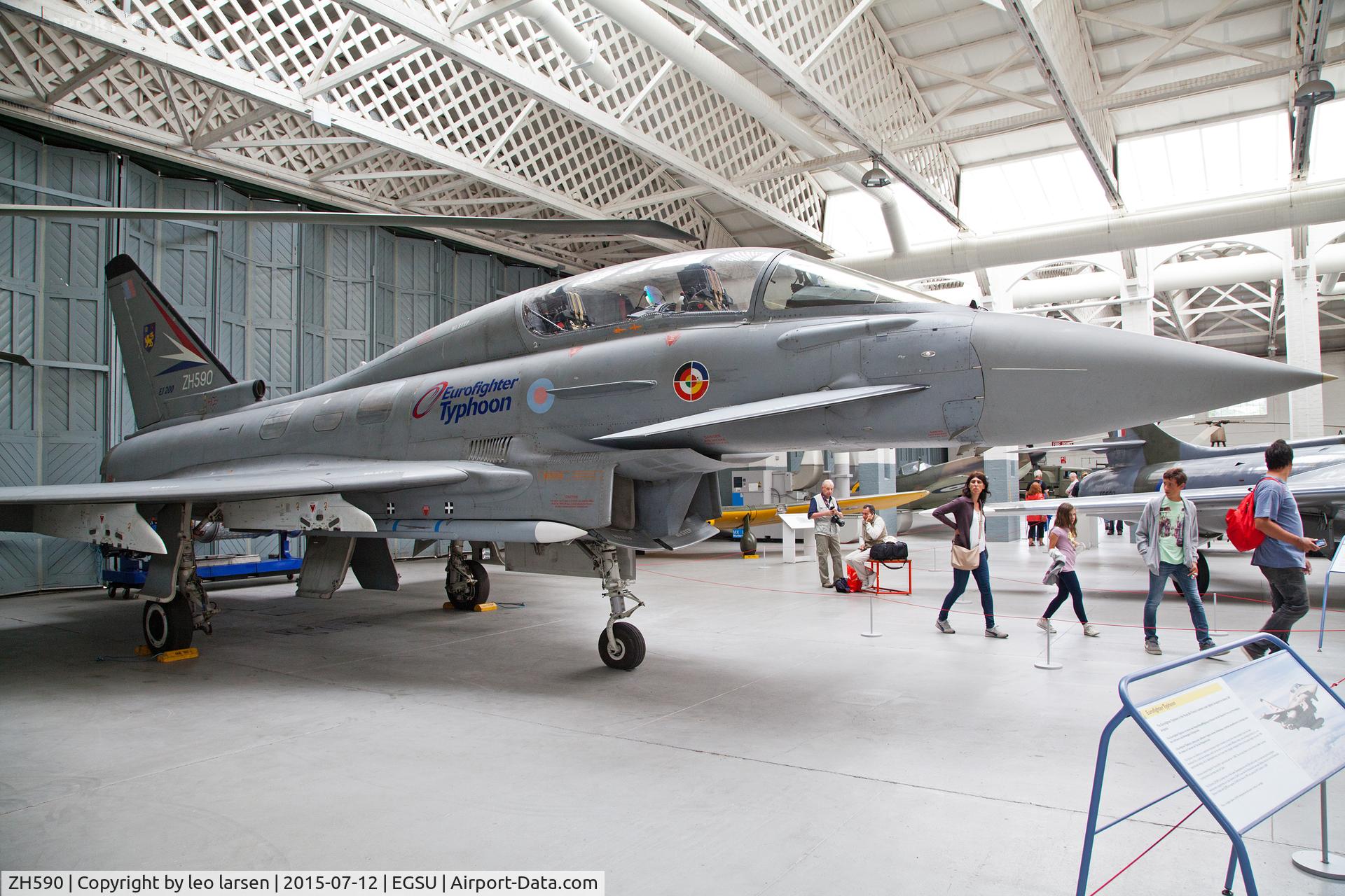 ZH590, 1997 Eurofighter EF-2000 Typhoon T1 C/N DA4, Duxford 12.7.15