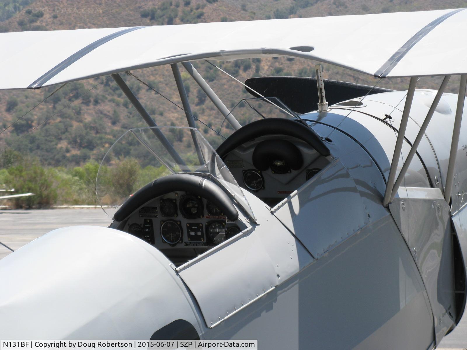 N131BF, 1963 CASA 1-131 Jungmann C/N E3B-629, 1963 C.A.S.A. 1-131 BUCKER JUNGMANN, E.N.M.A. GIV Series, rear instrument panel, flown solo from rear seat