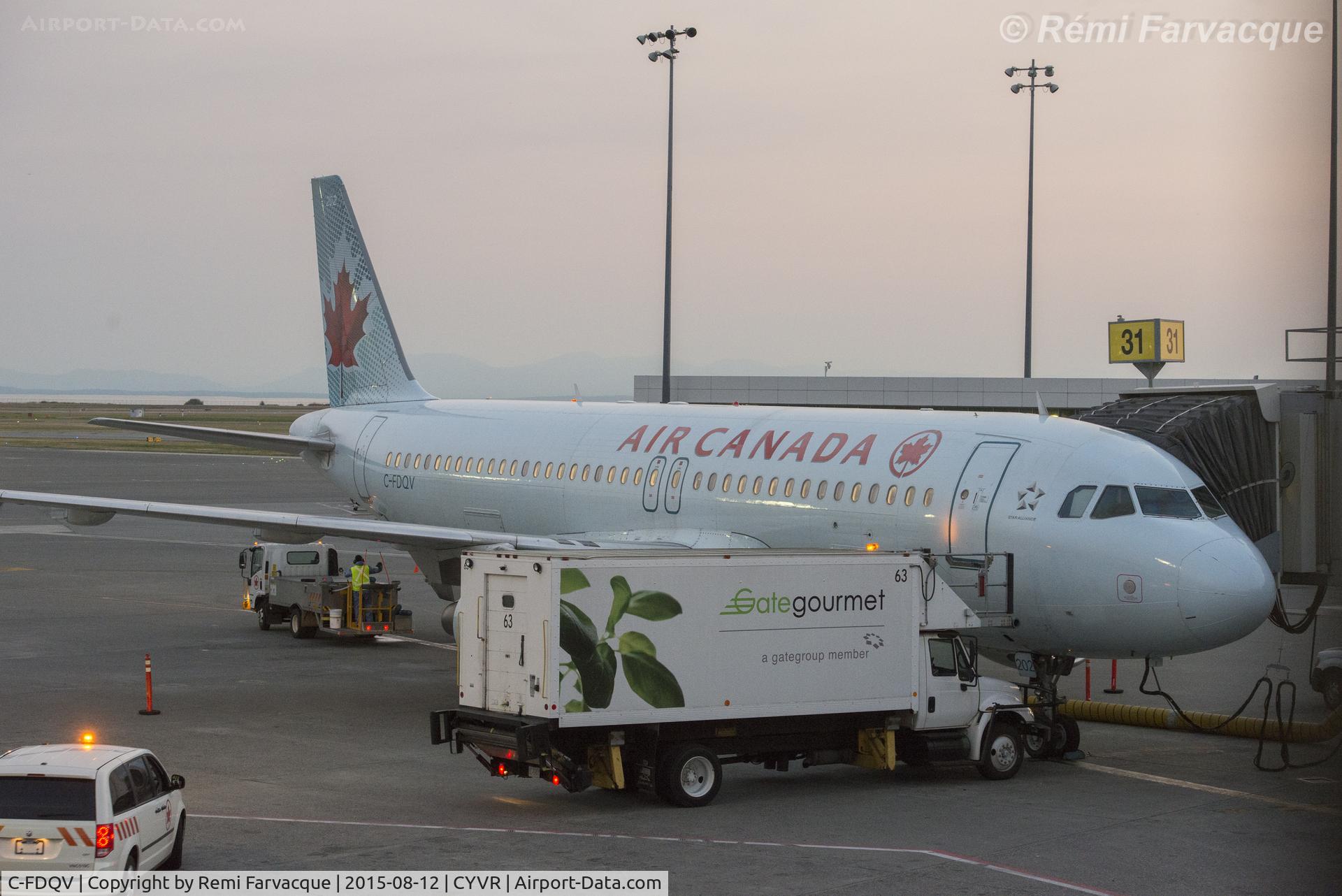 C-FDQV, 1988 Airbus A320-211 C/N 068, At Terminal A (domestic)