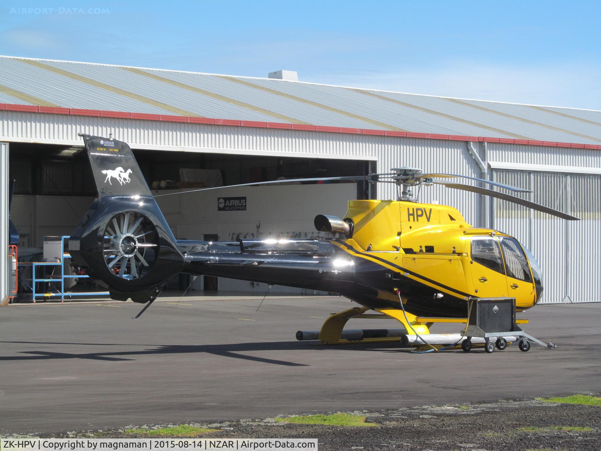 ZK-HPV, Eurocopter EC-130T-2 C/N 7969, sunny shot at ardmore