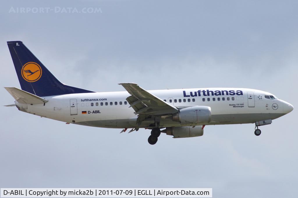 D-ABIL, 1991 Boeing 737-530 C/N 24824, Landing