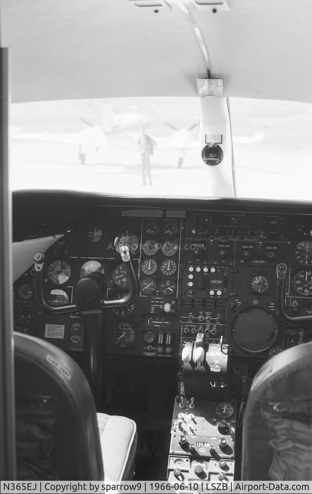 N365EJ, 1965 Learjet Inc 23 C/N 23-064, N365EJ's panel as it was nearly 50 years ago