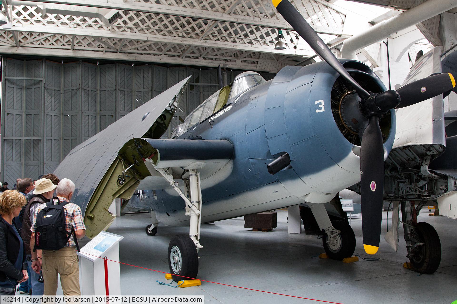 46214, Grumman TBM-3E Avenger C/N 2066, Duxford 12.7.15