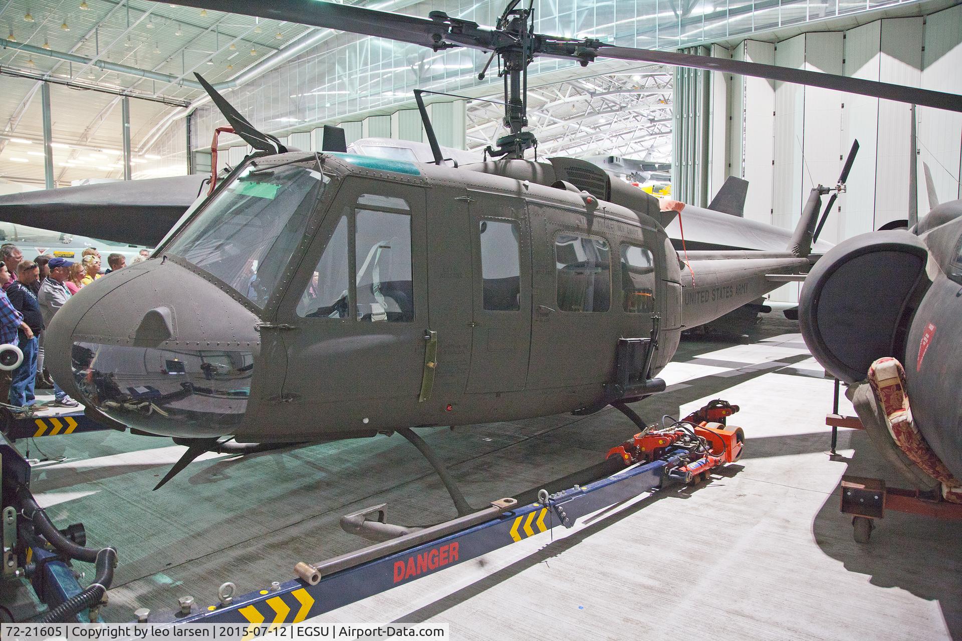 72-21605, 1972 Bell UH-1H Iroquois C/N 13304, Duxford 12.7.15