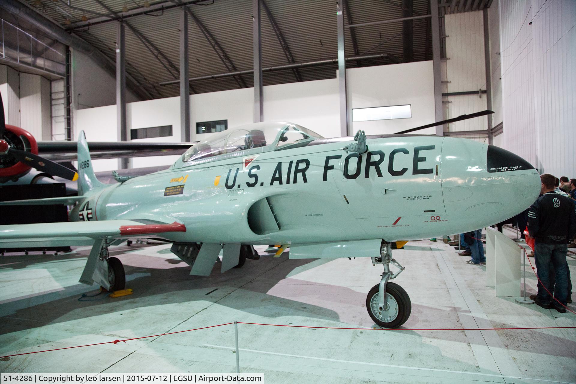 51-4286, 1951 Lockheed T-33A Shooting Star C/N 580-5581, Duxford 12.7.15