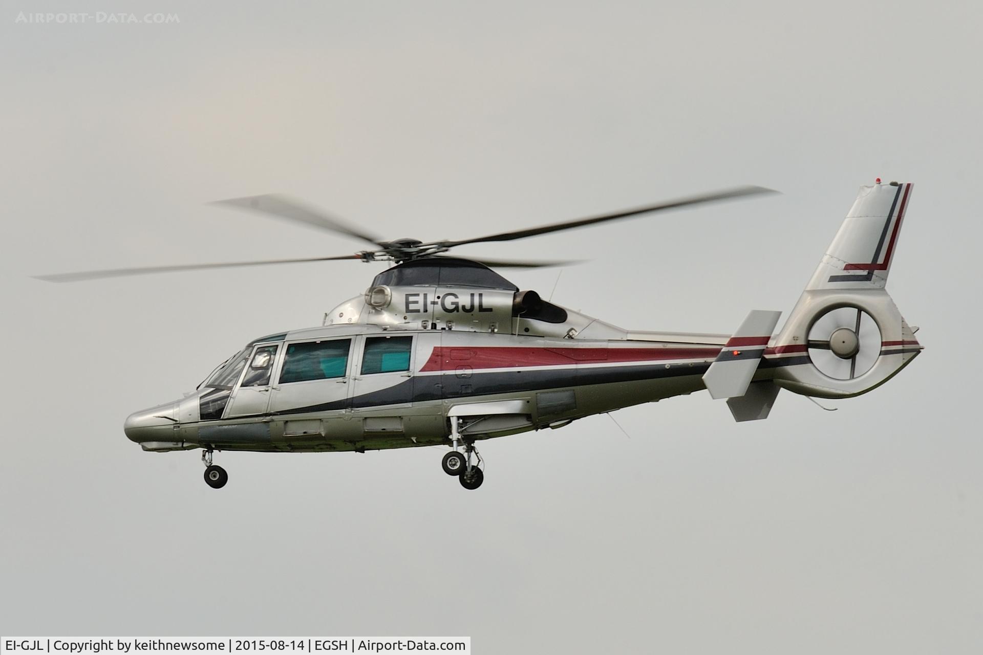 EI-GJL, 2007 Eurocopter AS-365N-3 Dauphin 2 C/N 6785, Nice visitor.
