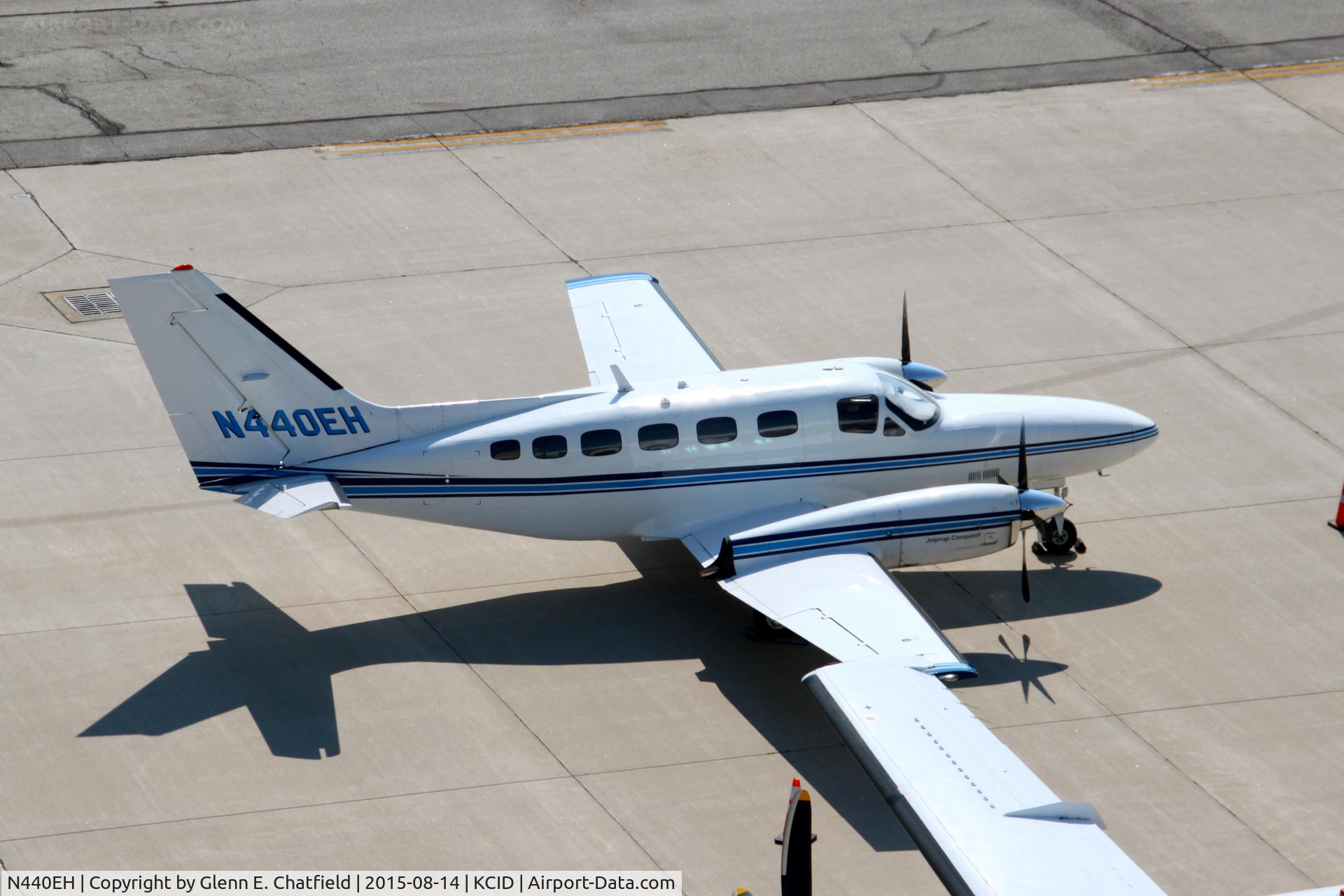 N440EH, 1986 Cessna 441 C/N 441-0358, On the Landmark Ramp