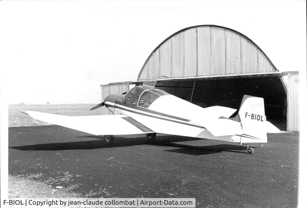F-BIOL, 1958 SAN Jodel D-117 C/N 800, 1963 à Vinon