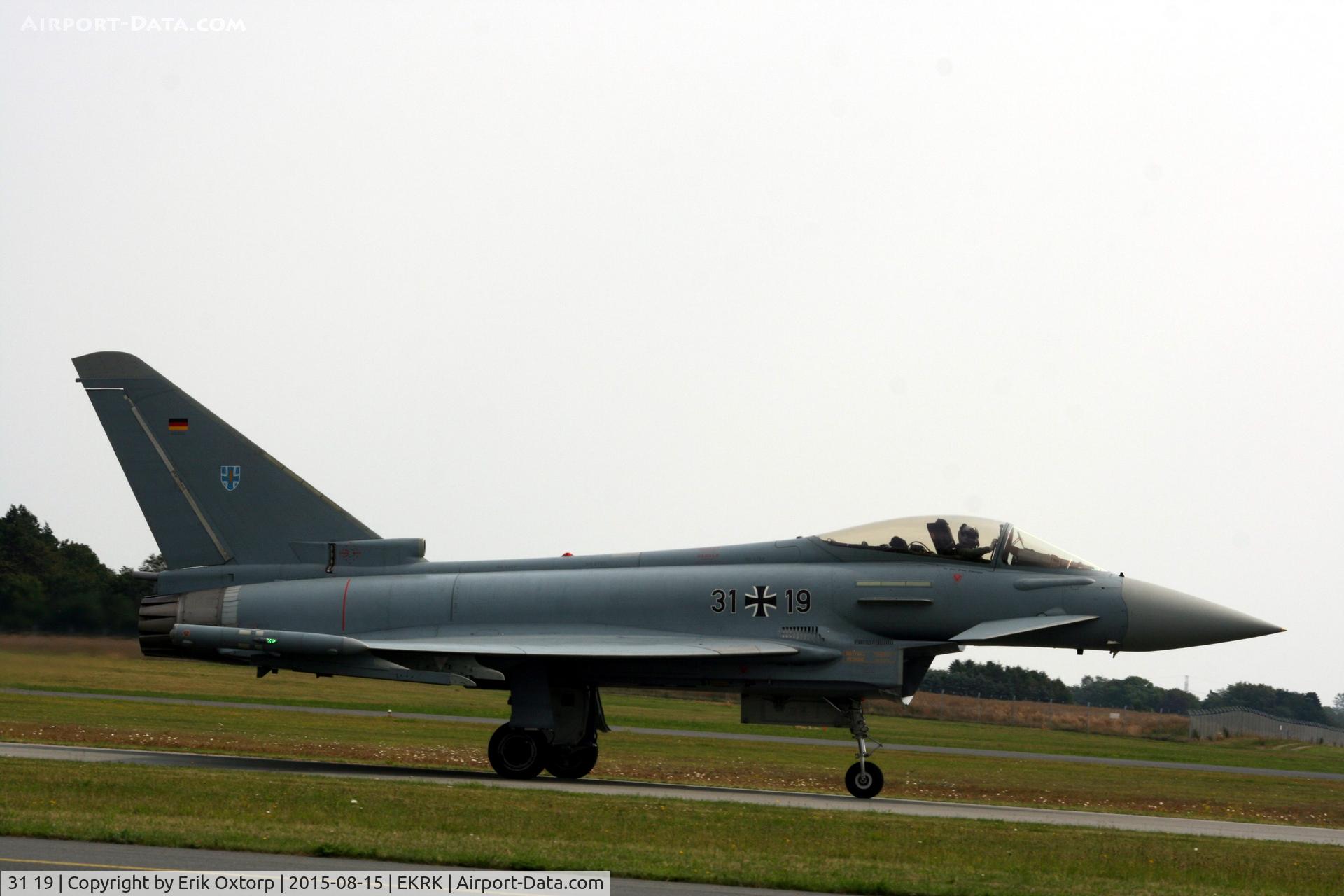 31 19, Eurofighter EF-2000 Typhoon S C/N AS012, 31 19 at the Roskilde Air Show 2015