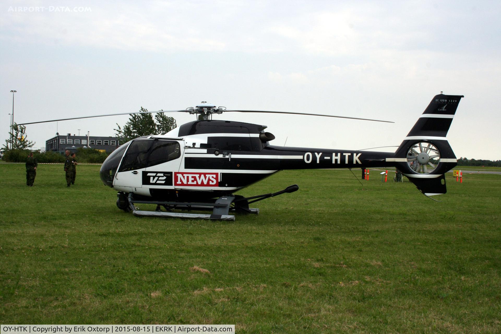 OY-HTK, 2001 Eurocopter EC-120B Colibri C/N 1220, OY-HTK at the Roskilde Air Show 2015