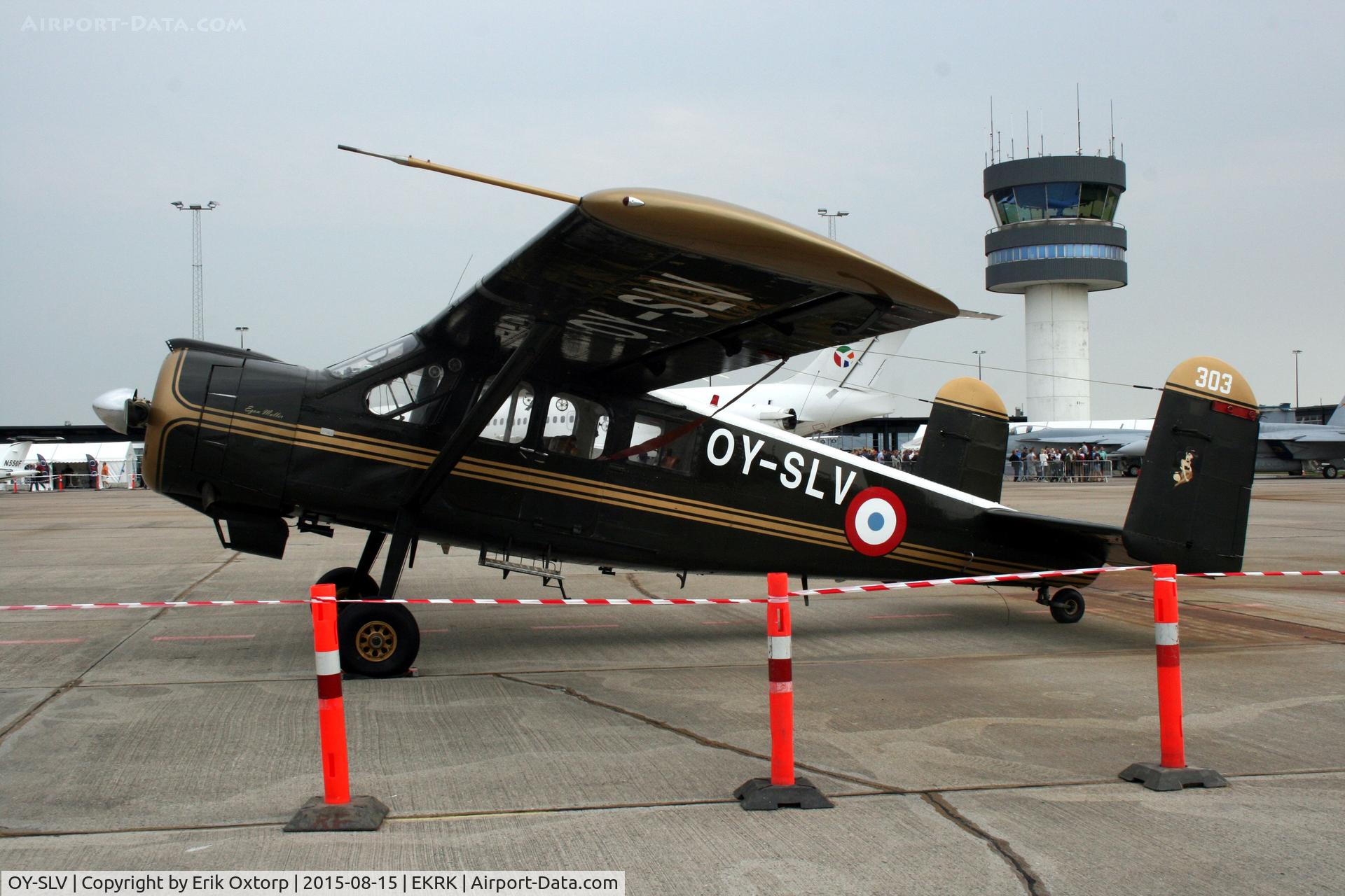 OY-SLV, 1961 Max Holste MH-1521M Broussard C/N 303, OY-SLV at the Roskilde Air Show 2015