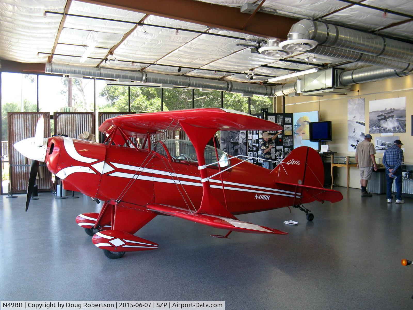 N49BR, Pitts S-2A Special C/N 2212, 1980 Aerotek PITTS S-2A SPECIAL, Lycoming AEIO-540 260 Hp, 4 ailerons, full inverted systems, aerobatic, Standard class production aircraft