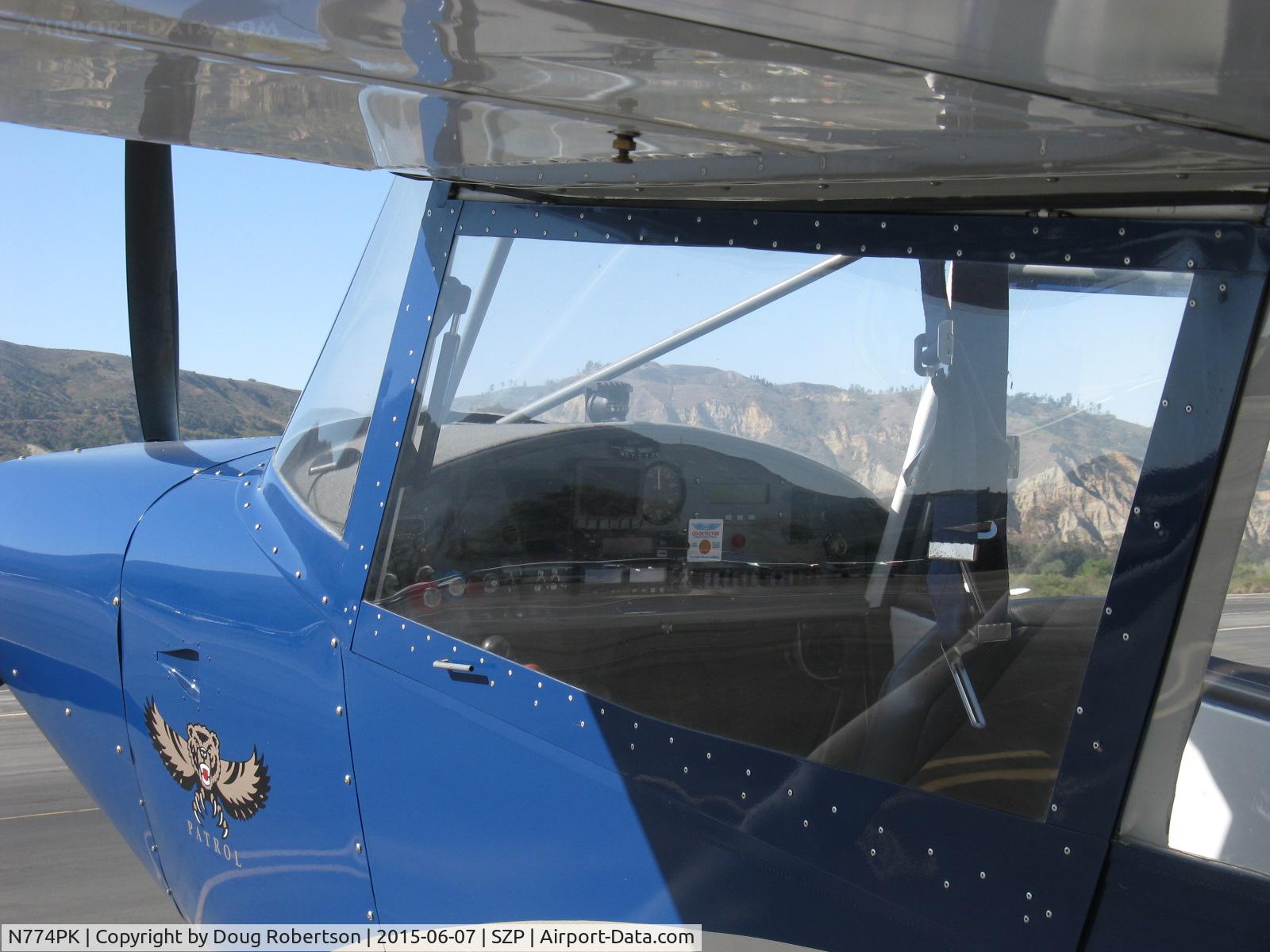 N774PK, Barrows Bearhawk Patrol C/N 007, Barrows Bearhawk Patrol, Lycoming O-320-B1B 160 Hp, panel