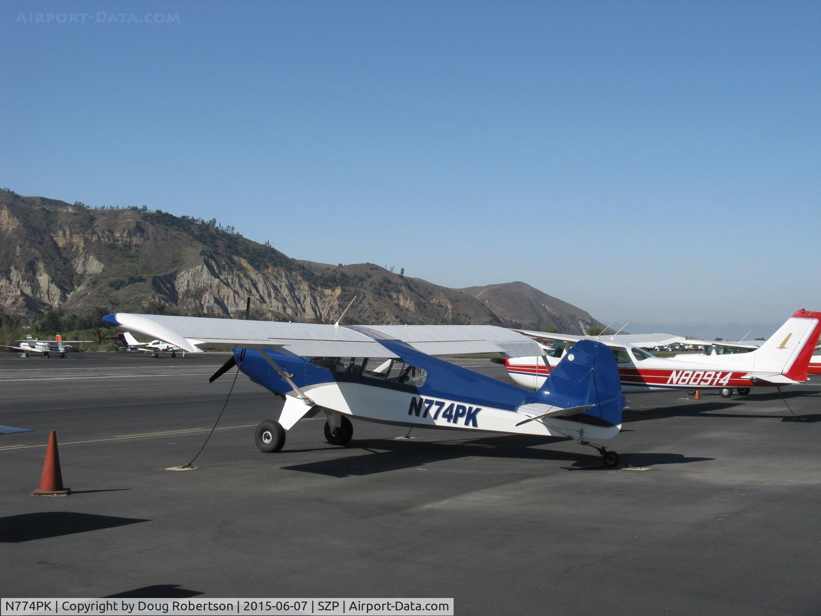 N774PK, Barrows Bearhawk Patrol C/N 007, Barrows Bearhawk Patrol, Lycoming O-320-B1B 160 Hp