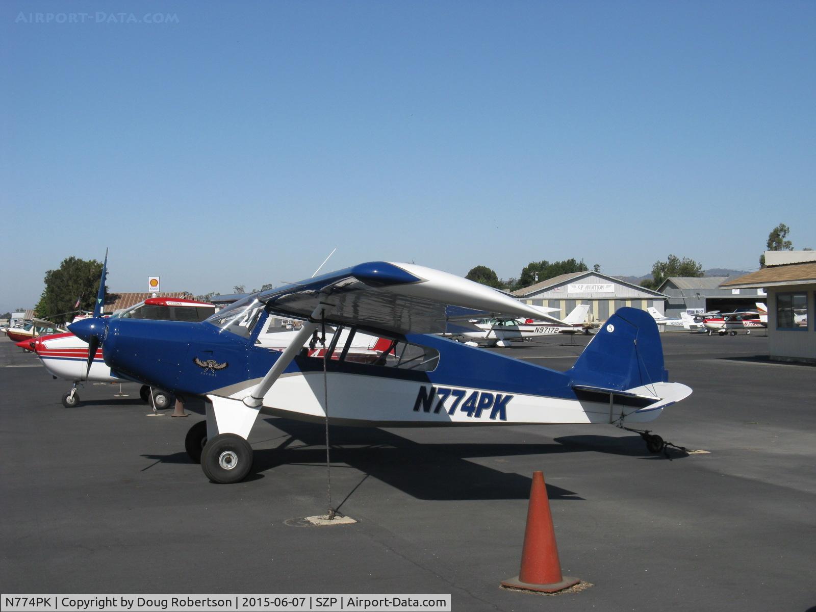 N774PK, Barrows Bearhawk Patrol C/N 007, Barrows Bearhawk Patrol, Lycoming O-320-B1B 160 Hp