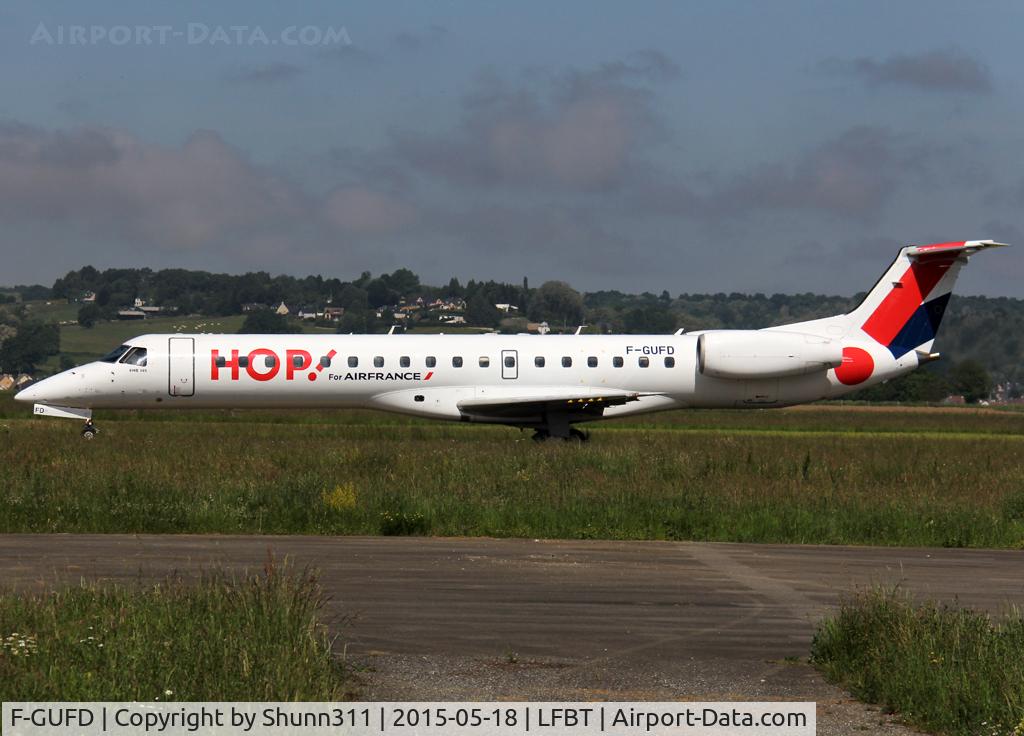 F-GUFD, 1999 Embraer ERJ-145LR (EMB-145LR) C/N 145197, Taxiing for departure...