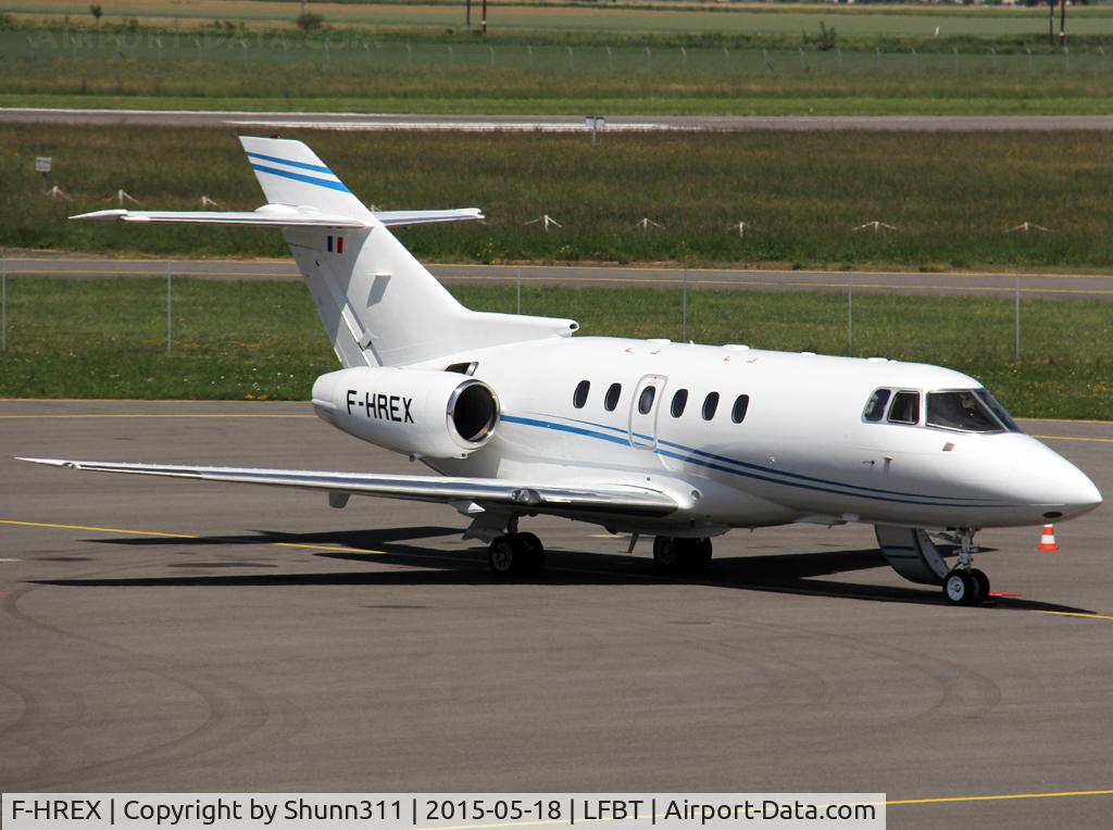 F-HREX, 1997 Raytheon Hawker 800XP C/N 258335, Parked at the General Aviation area...