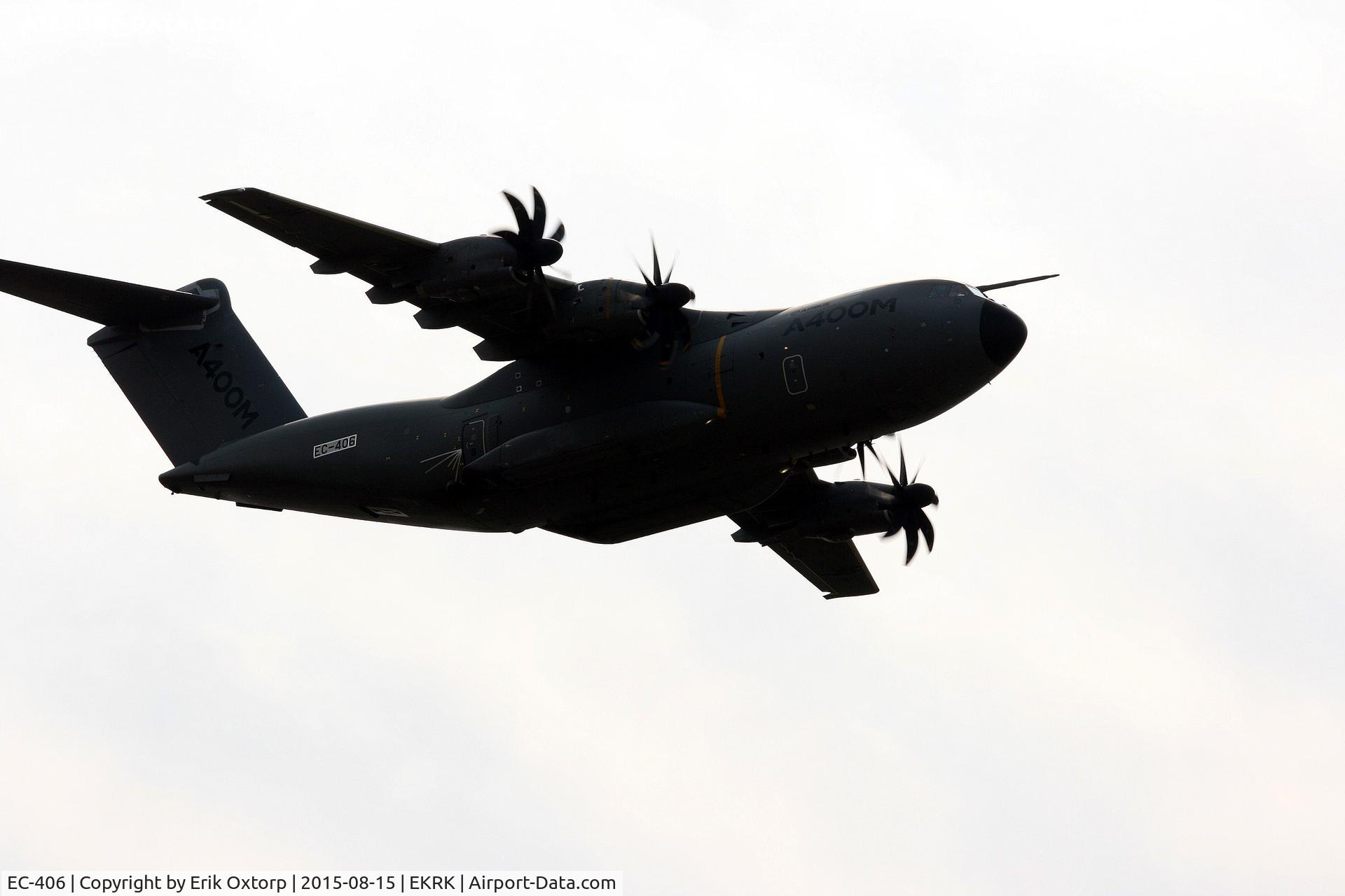 EC-406, 2011 Airbus A400M-180 Atlas C/N 006, EC-406 at the Roskilde Air Show 2015