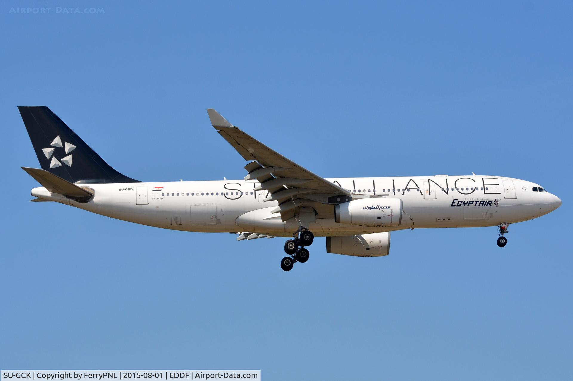SU-GCK, 2006 Airbus A330-243 C/N 726, Egyptair A332 in Star Alliance c/s