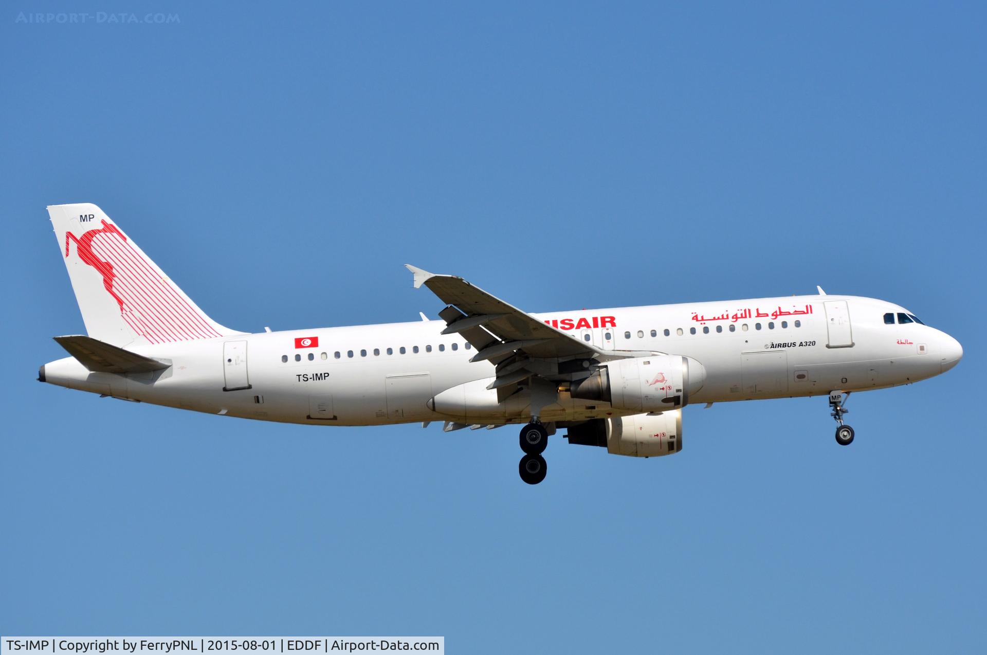 TS-IMP, 2002 Airbus A320-211 C/N 1700, Tunisair A320